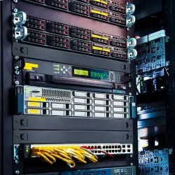 Panel zaślepiający Qoltec do szaf RACK 19" | 1U