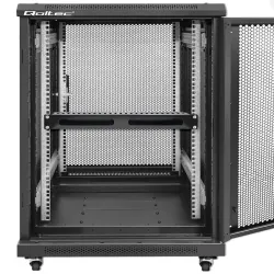 Organizer kabli QOLTEC do szaf RACK 19" | 24 porty | 1U