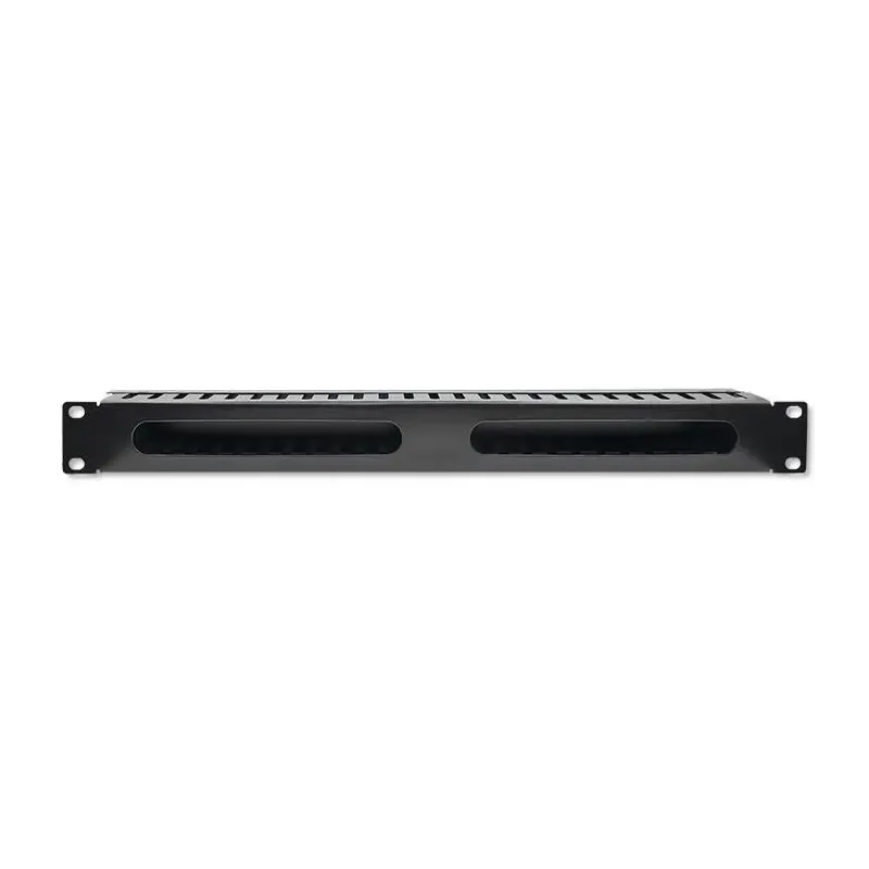 Organizer kabli QOLTEC do szaf RACK 19" | 24 porty | 1U