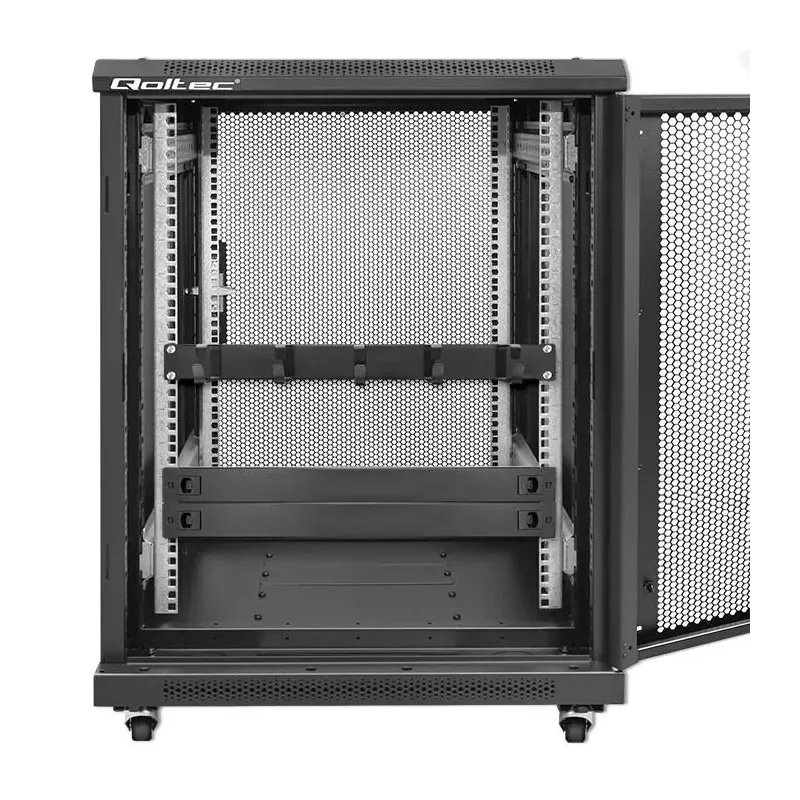 Organizer kabli QOLTEC do szaf RACK 19" | 1U