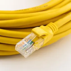Wtyk QOLTEC przelotowy złącze RJ45 | CAT6 | UTP | Pass Through | Pozłacane