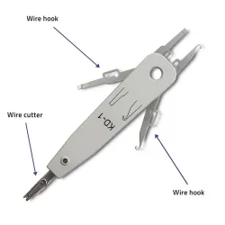 Nóż krosowniczy Qoltec do złączy KRONE | LSA | KEYSTONE