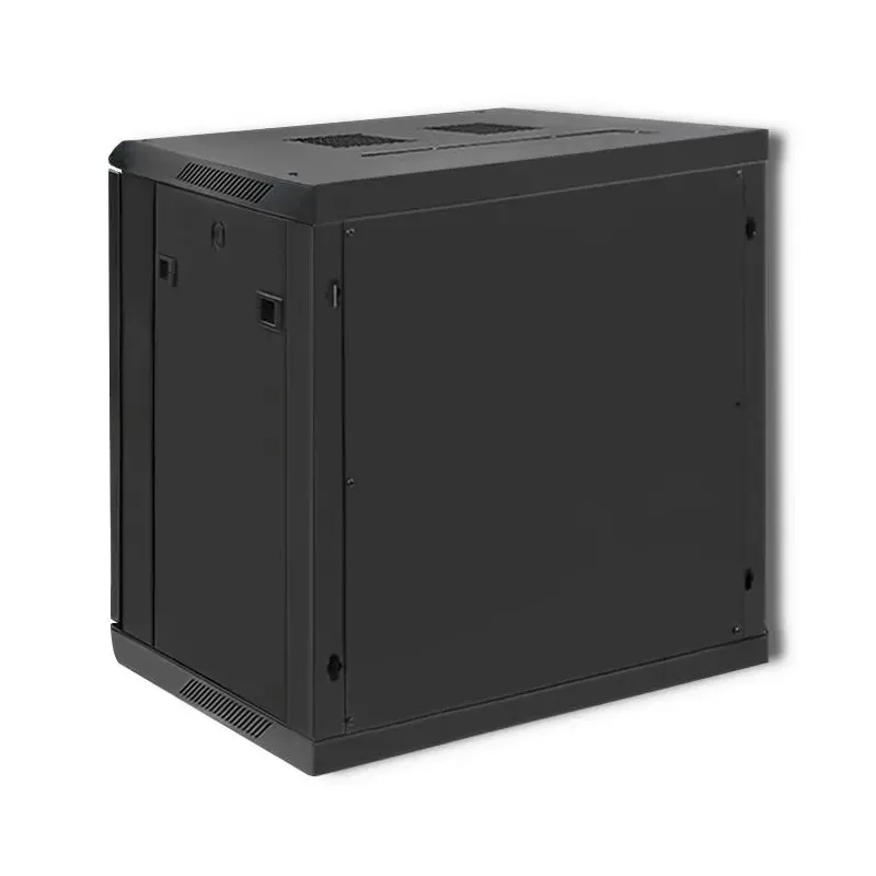 Szafa RACK Qoltec 19" | 12U | 450x600x635 | Czarna | Wisząca