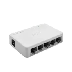 Switch niezarządzalny Qoltec przełącznik sieciowy 5 x port RJ45 | 1000Mbps