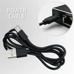 Switch niezarządzalny Qoltec mini rozdzielacz splitter 1x2 port RJ45 |