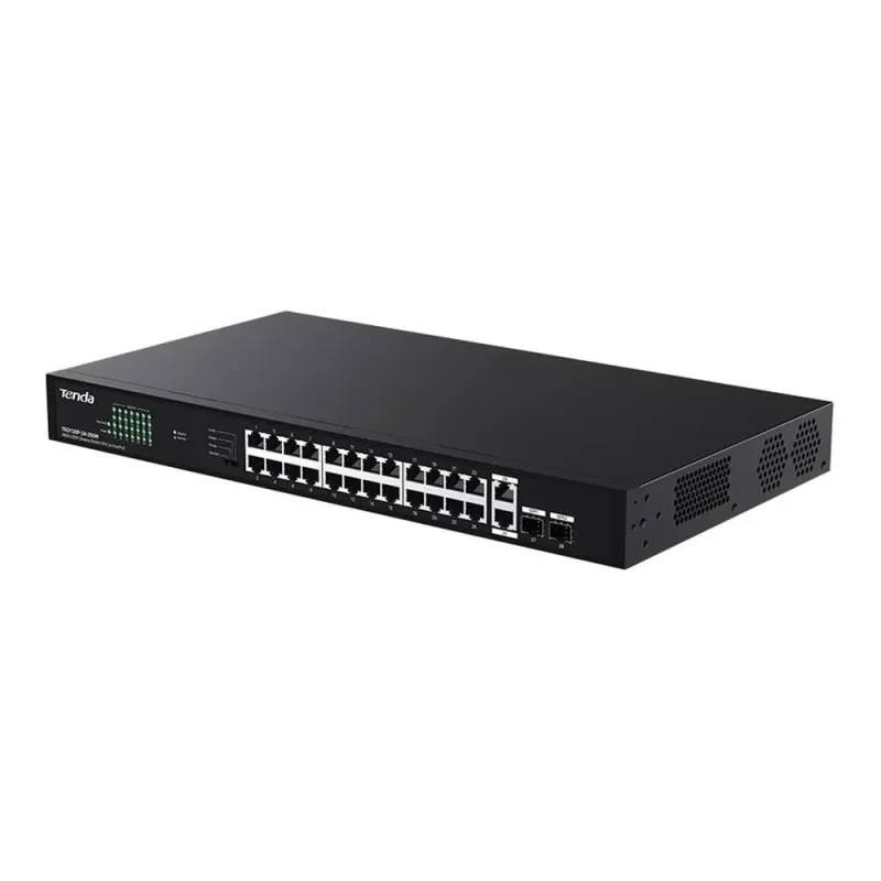Switch niezarządzalny Tenda TEG1128P-24-250W 26x1GbE 2xSFP PoE