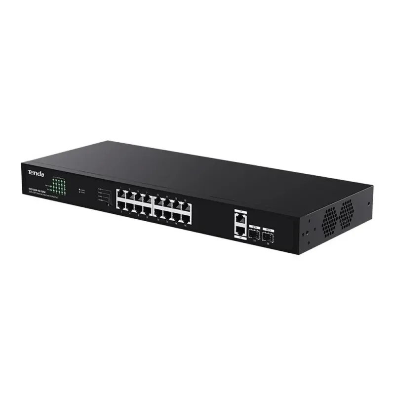 Switch niezarządzalny Tenda TEG1120P-16-150W 18x1GbE 2xSFP PoE