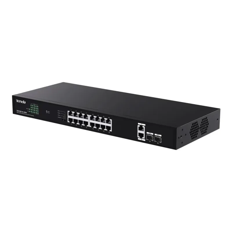 Switch niezarządzalny Tenda TEG1120P-16-250W 18x1GbE 2xSFP PoE