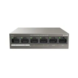 Switch niezarządzalny Tenda TEF1106P 4-port Ethernet Switch 10/100 Mb/s PoE