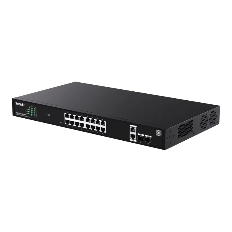 Switch zarządzalny Tenda TEG2220P-16-250W 18GE+2SFP PoE 250W