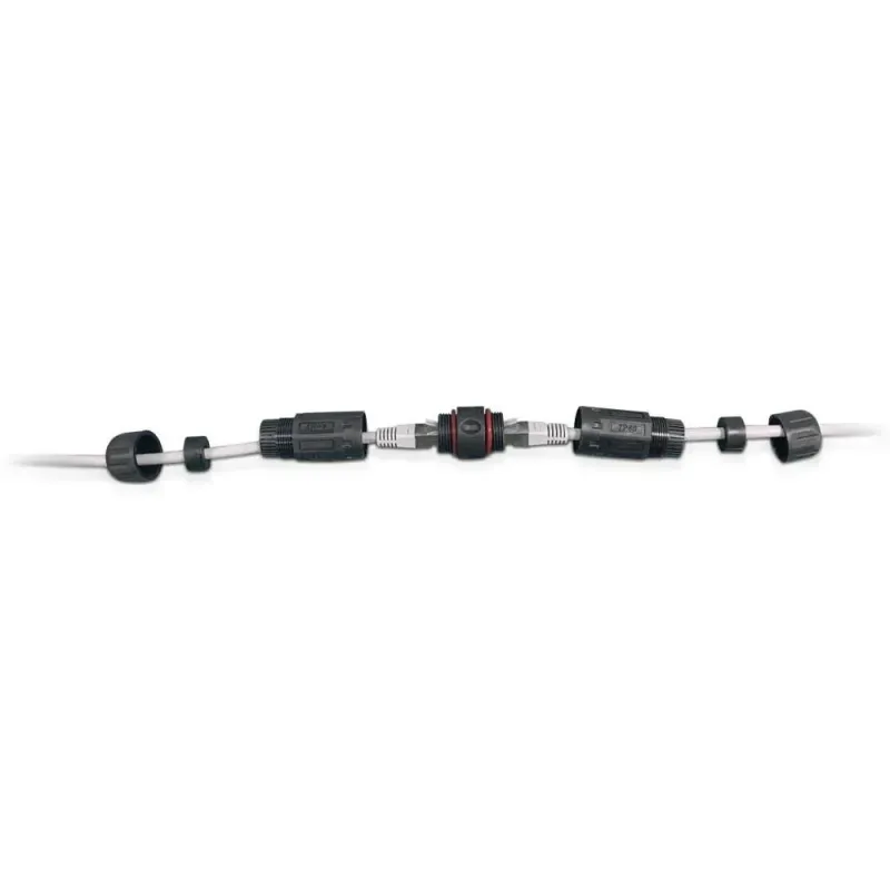 Adapter / Łącznik Techly RJ45 F/UTP Cat.6 F/F zewnętrzny IP68