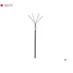 Kabel instalacyjny TechlyPro skrętka Cat5e F/UTP drut CCA zewnętrzna 305m,