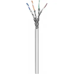 Kabel instalacyjny Techly skrętka Cat6a S/FTP linka, PIMF, 100% Miedź 305m