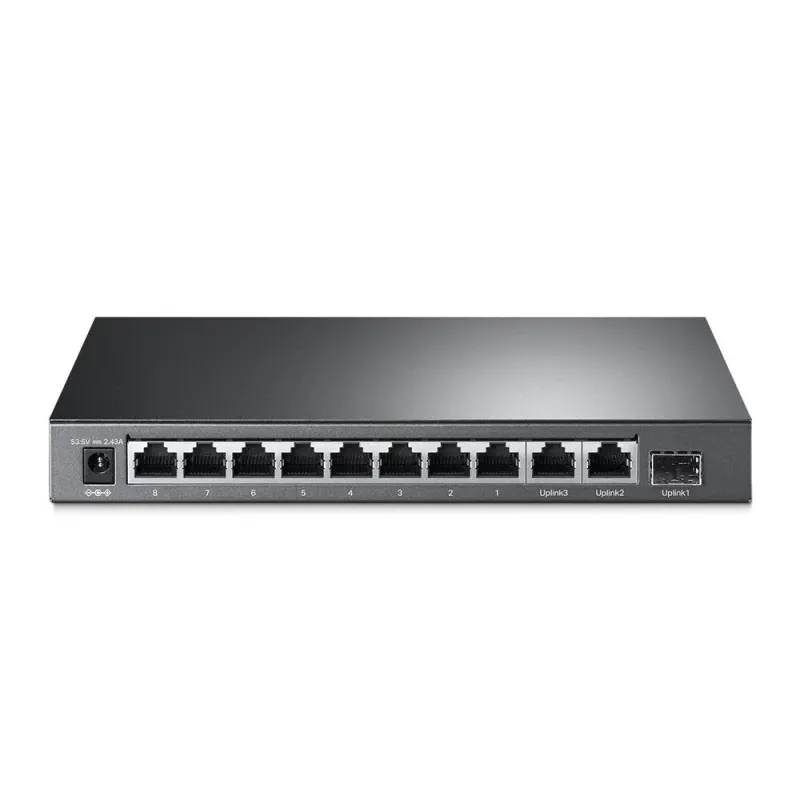 Switch niezarządzalny TP-Link TL-SL1311MP 8x10/100Mb PoE+, 2x10/100/1000Mb,