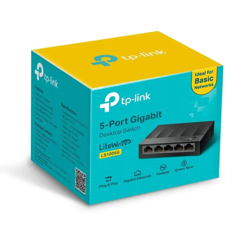 Switch niezarządzalny TP-Link LS1005G 5x100/1000