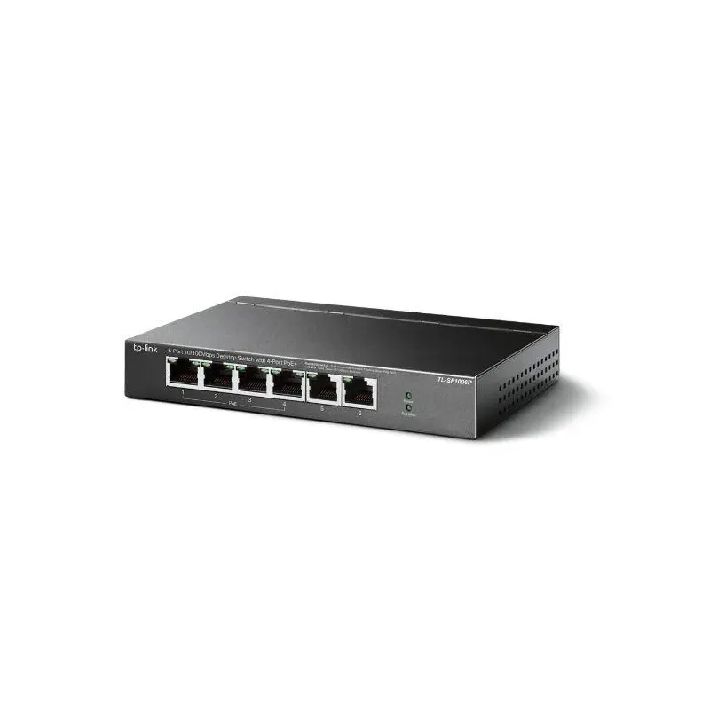 Switch niezarządzalny TP-Link TL-SF1006P 6x10/100 4xPoE+