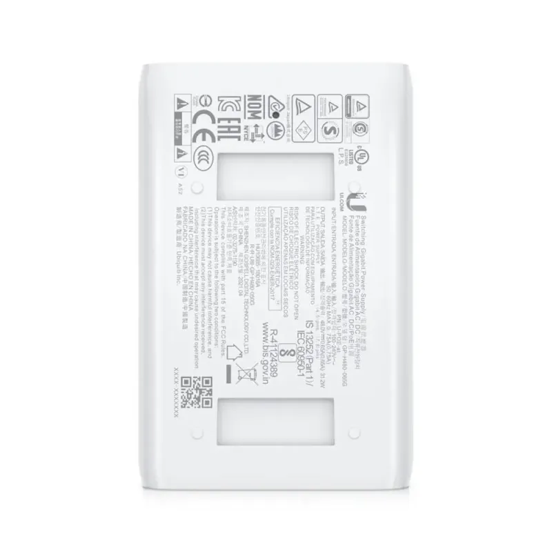 Zasilacz UBIQUITI U-POE-AT-EU PoE+ 30W 48V 0,65A Gigabit