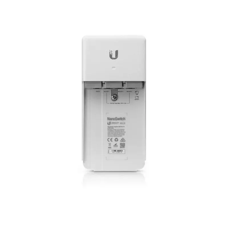 Switch niezarządzalny UBIQUITI NanoSwitch N-SW 4x10/100/1000 Passive PoE