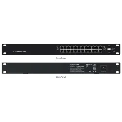 Switch zarządzalny UBIQUITI EdgeSwitch 24x100/1000 2xSFP PoE+ 250W
