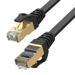 Patchcord UNITEK C1897BK-3M płaski Ethernet Cat.7, 3m | PartsPC.pl
