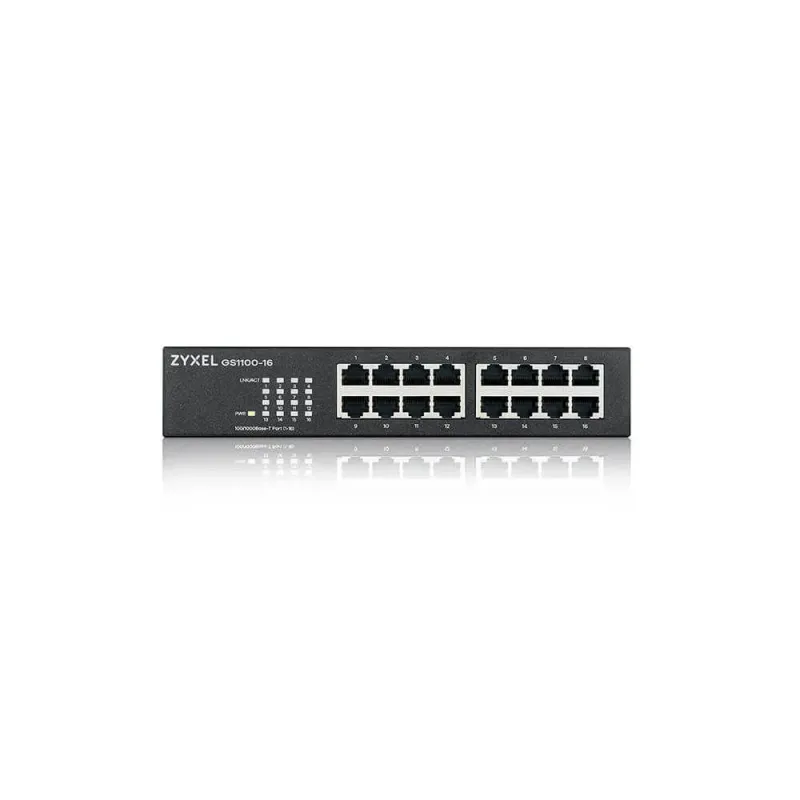 Switch niezarządzalny Zyxel GS1100-16 v3 16x10/100/1000... | PartsPC.pl