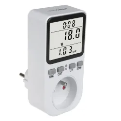 Miernik energii GreenBlue GB364 E, watomierz, typ E, 220-240V AC, 50Hz,