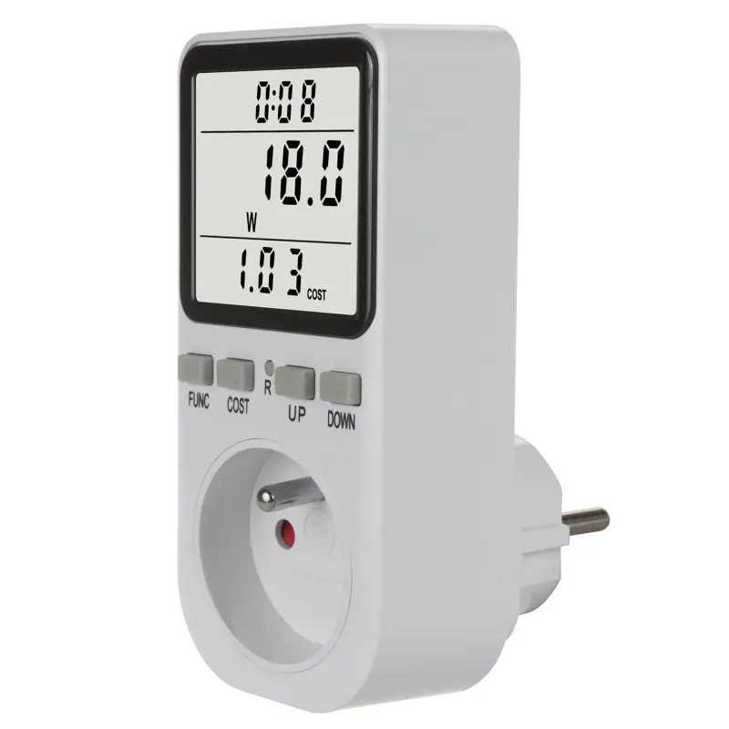 Miernik energii GreenBlue GB364 E, watomierz, typ E, 220-240V AC, 50Hz,