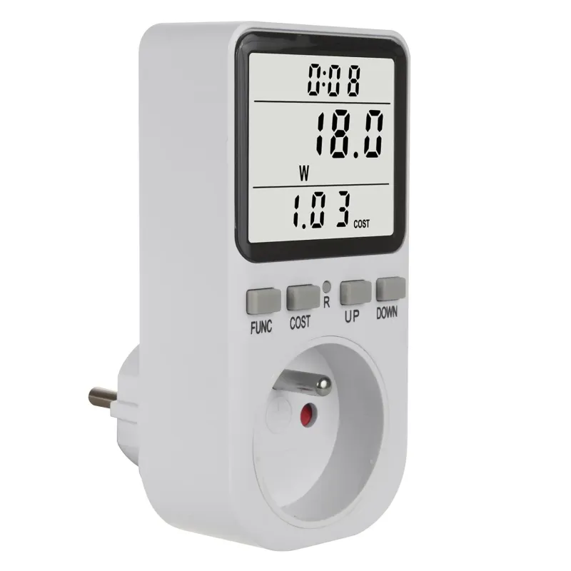 Miernik energii GreenBlue GB364 E, watomierz, typ E, 220-240V AC, 50Hz,