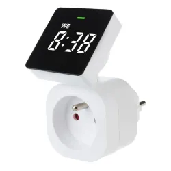 Włącznik czasowy - timer cyfrowy GreenBlue, max. obciążenie 16A, IP20,