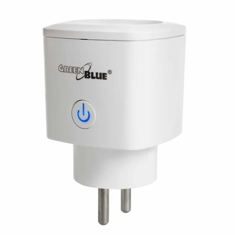 Gniazdko zdalnie sterowane GreenBlue GB720 E WiFi Android/iOS/Alexa/Google
