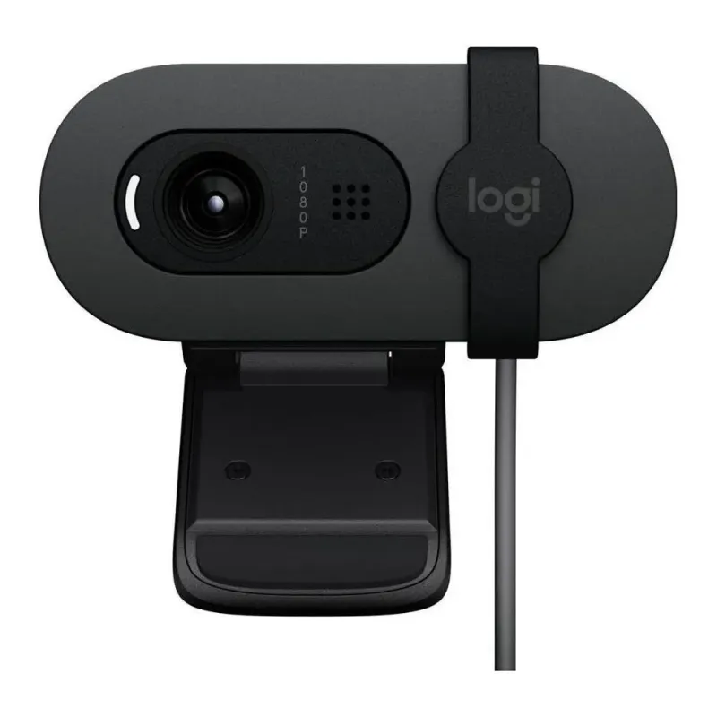 Kamera internetowa Logitech Brio 100 USB Full HD z mikrofonem grafitowa
