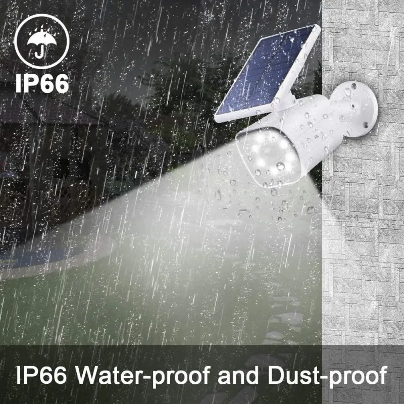 Atrapa kamery MacLean SOL1800S solarna, migająca dioda, czujnik ruchu,