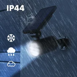 Atrapa kamery Maclean SOL1801S, solarna, migająca dioda, czujnik ruchu,