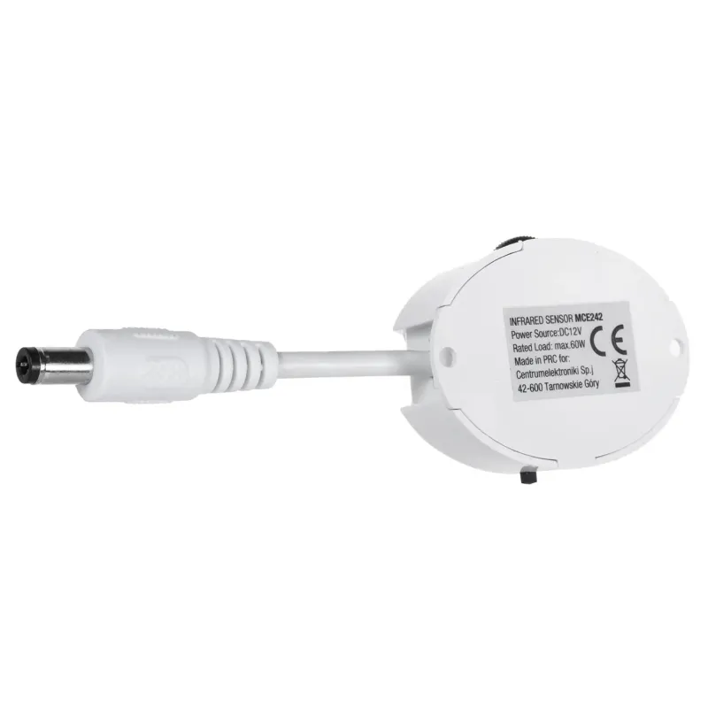 Czujnik ruchu na podczerwień Maclean MCE242 LED 12v max 60W do taśm