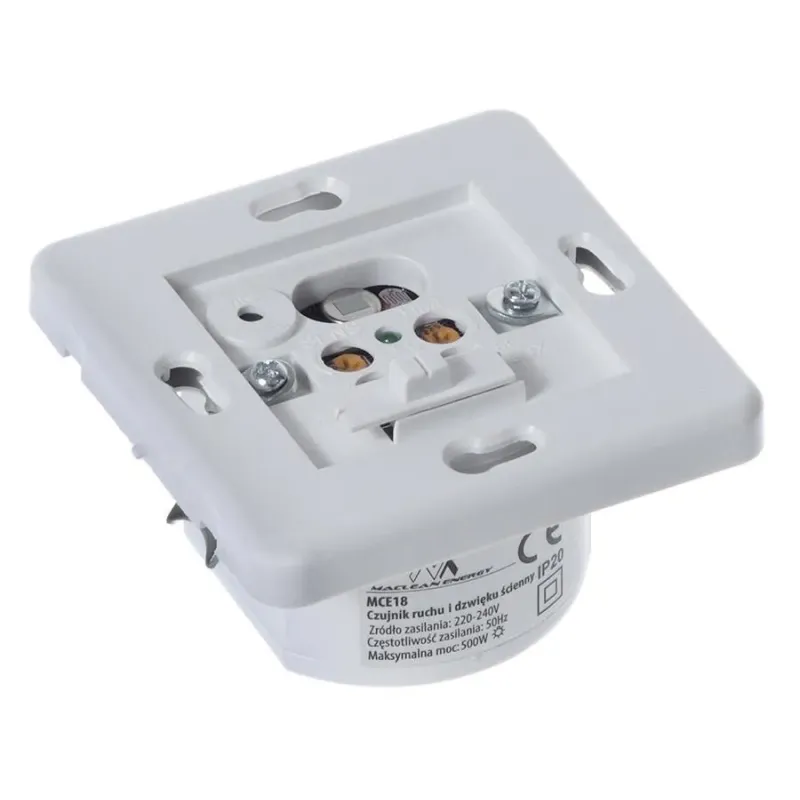 Czujnik ruchu i dźwięku Maclean MCE18 ścienny pir + mic