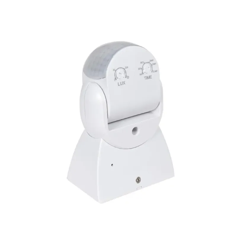 Czujnik ruchu PIR Maclean MCE201W, na podczerwień, IP65, czarny, zasięg 12m