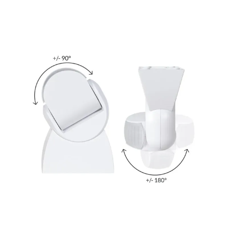 Czujnik ruchu PIR Maclean MCE201W, na podczerwień, IP65, czarny, zasięg 12m