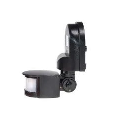 Czujnik ruchu zmierzchu Maclean MCE25 B ścienny czarny 180° 1200W