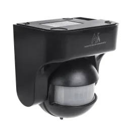 Czujnik ruchu PIR Maclean MCE358 B, na podczerwień, IP44, czarny, zasięg