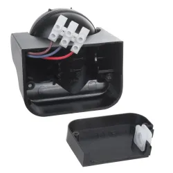 Czujnik ruchu PIR Maclean MCE358 B, na podczerwień, IP44, czarny, zasięg