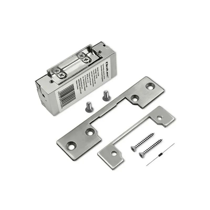 Elektrozaczep Qoltec symetryczny rewersyjny | 300mA | 12V