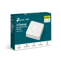 Rejestrator sieciowy TP-Link VIGI NVR1104H-4P 4-kanałowy z zasilaniem PoE+