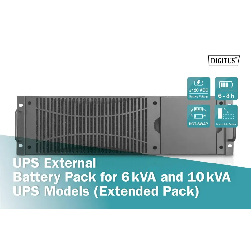 Moduł rozszerzający DIGITUS (Battery Pack), (20x12V 9A... | PartsPC.pl