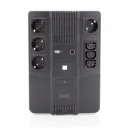 Zasilacz awaryjny UPS DIGITUS Line-Interactive LED DESKTOP 600VA/360W AVR