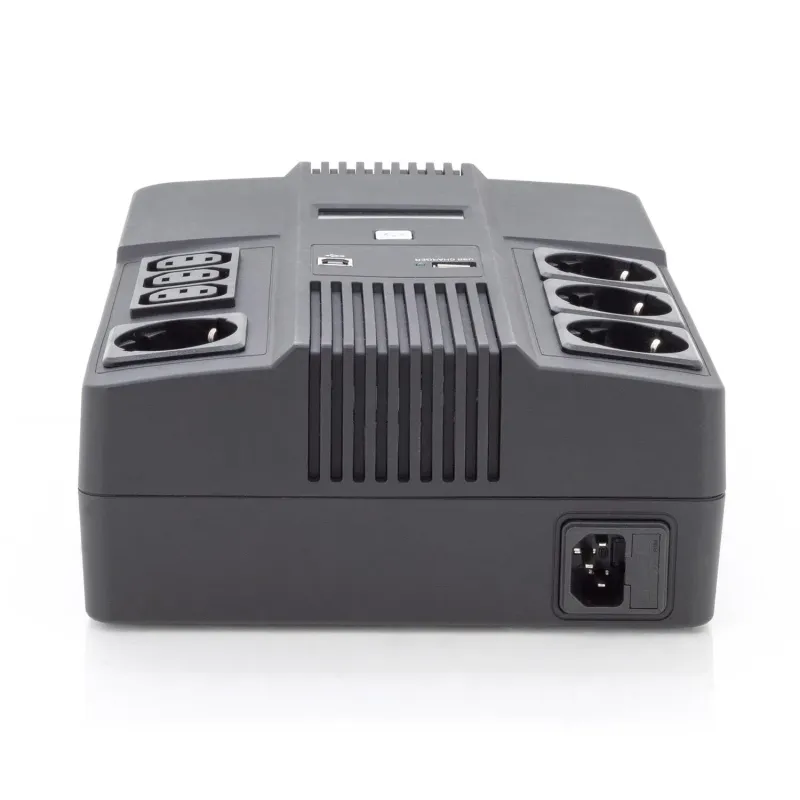 Zasilacz awaryjny UPS DIGITUS Line-Interactive LED DESKTOP 600VA/360W AVR