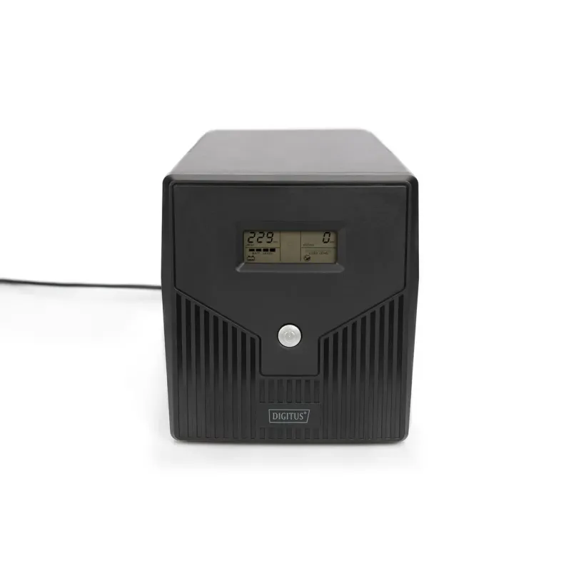 Zasilacz awaryjny UPS DIGITUS Line-Ineractive LCD 1500VA/900W, 2x12V/9Ah,
