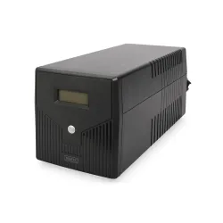 Zasilacz awaryjny UPS DIGITUS Line-Ineractive LCD 1000VA/600W, 2x12V/7Ah,