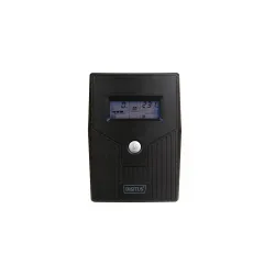 Zasilacz awaryjny UPS DIGITUS Line-Ineractive LCD, 600VA/360W, 1x12V/7Ah,