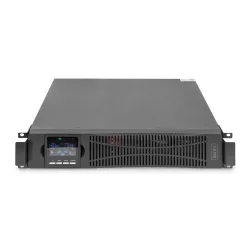 Zasilacz awaryjny UPS DIGITUS Online Rack 19" LCD 1500VA/1500W 3x12V/9Ah