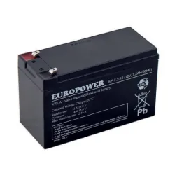Akumulator Europower do UPS 12V 7,2Ah